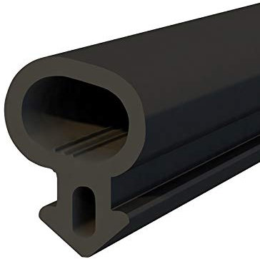 DQ-PP Joint d’étanchéité pour fenêtre – Noir – 1 mètre – S-232 Panorama – PVC – Joint en caoutchouc EPDM – Joint d’étanchéité en plastique pour fenêtre – Joint d’étanchéité en aluminium pour porte