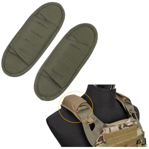 ACEXIER 2PCS Plattenträger Schulterpolster Set Kissenpolster für Taktische Weste Rucksack