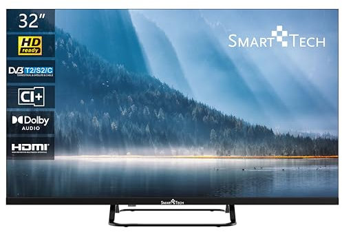 Smart Tech TV LED HD 32' (80cm) 32HN01V Nonsmart 3xHDMI, 2xUSB Triple Tuner Dolby Audio