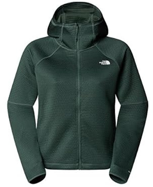 The North Face NF0A89VEHCH W DOTKNIT Thermal FZ Hoodie Sweatshirt Damen Duck Green Größe XS