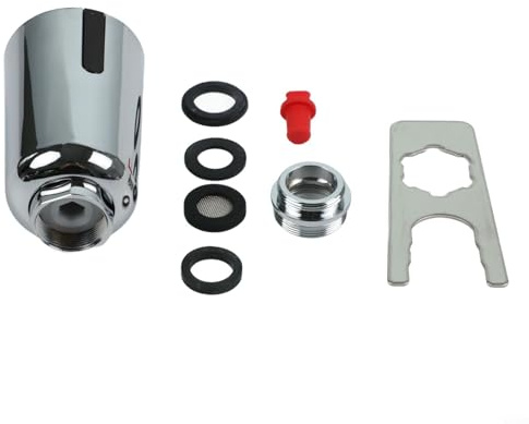 Adaptador de grifo automático inteligente con tecnología de sensor infrarrojo, dispositivo de ahorro de agua recargable por USB para cocina, baño, oficina, hotel, restaurante, escuela, cromado