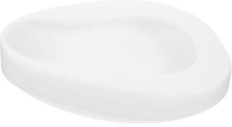 MALUGOGO Orinal Portátil para Mujer y Hombre, Bacinilla de Color Claro para Pacientes Postrados, Urinario a Prueba de Derrames para Cuidado en Casa y Hospital, Accesorio Sanitario