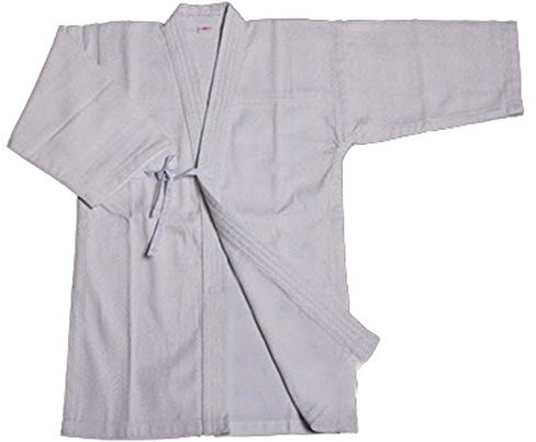 ZooBoo Herren Baumwolle Kendo Aikido Hapkido Hakama Martial Arts Keikogi (L/175, weiß)