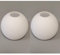 2 Stück Lampenschirm E14 Loxy Ersatzglas Glaslampenschirme Lampenschirme Stehlampe Lampenglas für Pendellampe Lampenschirm für Tischlampe Fluter Leuchtenschirm (2x Loxy)