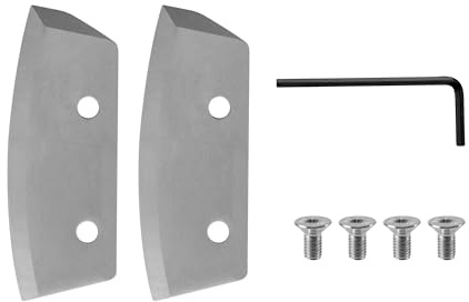 EGO AB0800I 8 Ice Auger Replacement Bit Blade Set, Compatible with EGO 8” Ice Auger Bit (AIT0800)