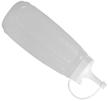 Alipis Botella Exprimible para Salsas con Tapa Sellada Almacenamiento Seguro para Mayonesa Mostaza y Aderezos Botella Dispensadora de Condimentos para Cocina Doméstica Fácil de Limpiar y