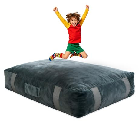Crash Pad for Children, Sensory Children's Mat for Autism, Thickened Sensory Foam Mat for Jumping, Climbing and Playing