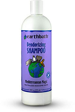 Earthbath All Natural Mediterranean Magic Rosemary Scented Deoderizing Shampoo, 16-Ounce