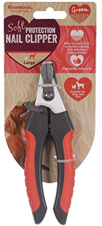 Rosewood 07101 Soft Protection Krallenschere in Salonqualität, Small