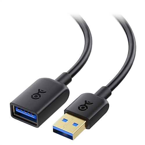 Cable Matters 5Gbps USB 3.0 Extension Cable 1m (USB 3 Extension Lead) Compatible with Keyboard, Mouse, U Disk, Printer, Scanner, Gaming Controller, Charging Cablein Black