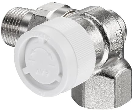 Oventrop Thermostatventil Baureihe AV 9 DN 15, PN 10, Winkeleck rechts Ventilunterteil