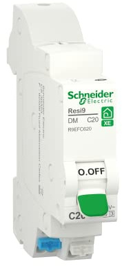 Schneider Electric - Resi9 XE - disjoncteur modulaire - 1P+N - 20A - courbe C - embrochable - R9EFC620