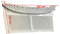 JCSPARES® - Cassetto Filtro lanugine pelucchi compatibile con Asciugatrice Candy Hoover Zerowatt