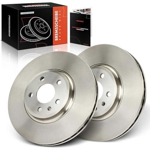 Frankberg Bremsscheibensatz inkl. 2x Bremsscheiben Vorne Belüftet Ø320mm Kompatibel mit A4 Avant 8K5 A4 8K2 A4 Allroad 8KH Replace# 8K0615301A