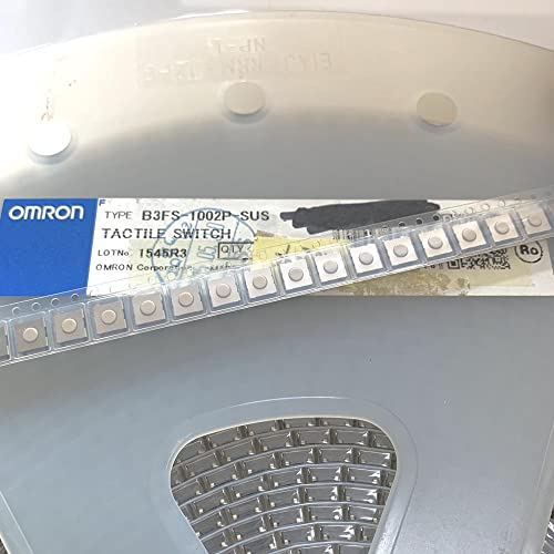 XTVVTODJXT B3FS-1002P Patch 4 Fuß 6x6x3,1 Berührungsschalter Schlüsselschalter Mikroschalter