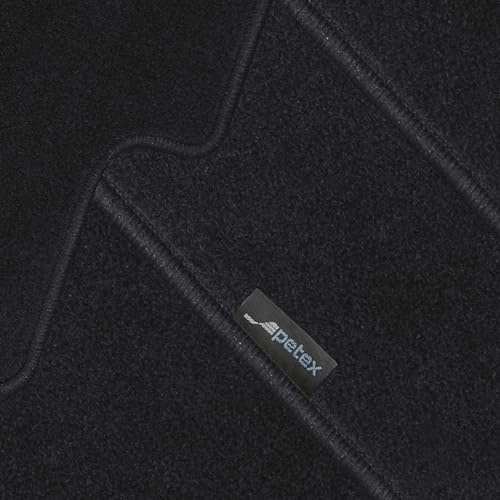 PETEX Auto Fussmatten Passform für Skoda Kodiaq II ab 06/2024, Autoteppich Set in Velours - ROYAL Graphit 4-teilig