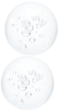 HYTROVE 2pièces Boule De Verre Transparente pour Fontaine Décoration Intérieur Méditation Accessoire De Bureau Maîtresse De Décoration