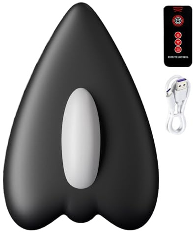 Smart Pelvic Trainer, Electric Muscle Exerciser, 8 Inches Heating Pelvic Device with Remote Control Modes, Silicone Fitness Tool with Adjustable Intensity, Intimate Wellness Equipment for Men Women