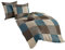 Bierbaum Bettwäsche, 6277, Fein-Biber, Designed in Germany, mokka 04, 200x200 cm+ 2x 80x80 cm, für das Doppelbett