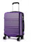 KONO Valigia Grande 75cm Rigida e Leggero ABS Valigie con TSA Lucchetto e 4 Ruote Rotanti, Viola
