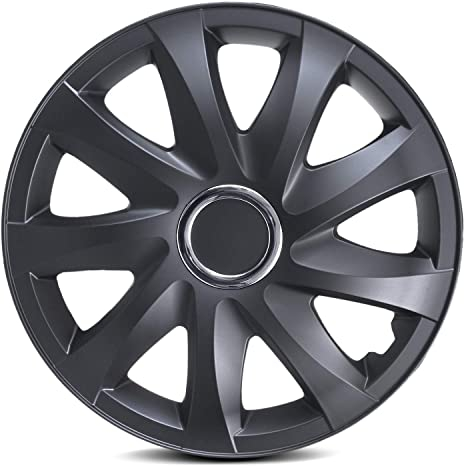 Radzierblende Drift schwarz matt 14 Zoll 4er Set