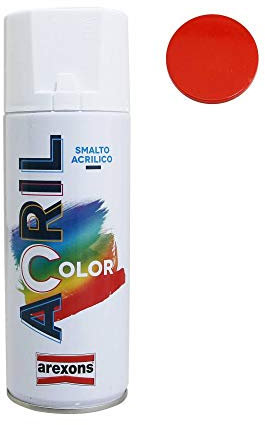Arexons Bombe de Peinture Acrylique Orange ral 2002 (Peugeot 103-cadre KTM-Honda 83) (Spray 400 ML) (3940)