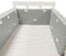 JIcloun Babybett Umrandungen Baby Bettumrandung Baby Nestchen Bettumrandung Bettschlange Baumwolle 30x200 cm Babybettschutzumrandung für Kinderbetten Kantenschutz,A20