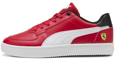 PUMA Herren Shoes Ferrari Caven 2.0 Herrenschuhe, Rosso Corsa-White, Größe 45, 44 EU