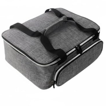RadianceBiz Valise de Rangement de Sac Organisateur d'Accessoires Créatifs avec Cloison Amovible Sécurité Renforcée pour Outils Transport Travail Bricolage