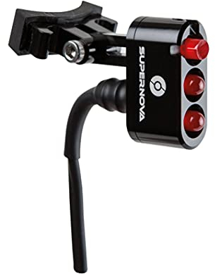 SUPER NOVA Unisex – Erwachsene E3 Tail Light 2 Rücklicht, Schwarz, 18 Gramm