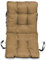 SuperKissen24. Stuhlkissen Sitzkissen und Rückenkissen für stühle - 48x96 cm - Outdoor und Indoor - beige