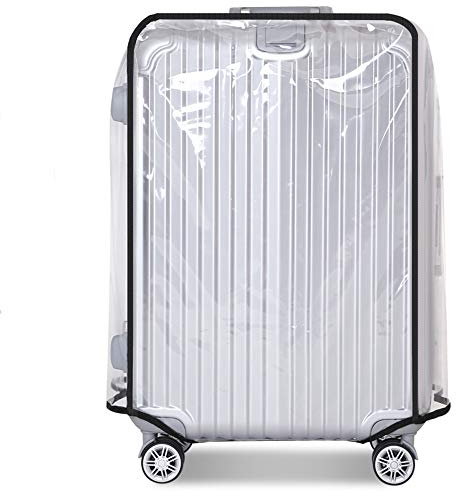 Gearific Transparente PVC-Schutzhülle für Trolley, wasserdicht, mit Reißverschluss, Kratzfest, für Business, Reise, Schule, Alltag, 50,8 cm, 76,4 cm, modern, 30 Zoll, 30 '', Modern