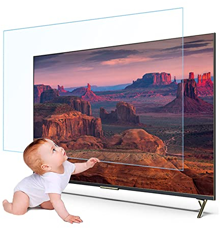JQZWXX Anti Blue Light Screen Protector Für 32-65 Zoll TV Filter Out Blue Light Anti-Glare, Blockiert 96% UV-blaulichtschutz Für TCL/Samsung/Toshiba/Sony/LG/Hisense / 50in1095x616mm