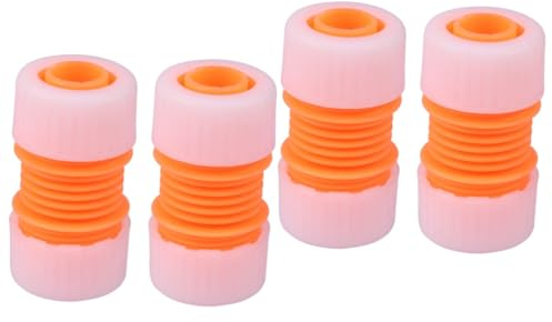 POPETPOP 4 Stück Schlauch Reparatur Ausbesserer Repair kit gardenaschlauch connectix Anschlussstück Reparaturstecker für Wasserschläuche Schlauchanschluss AUTOWÄSCHE Verbinder Wasserrohr