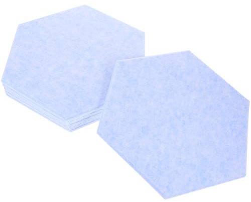 jojofuny 6stücke Teiliges Selbstklebende Hexagon Wandplatten Vielseitige Pinnwand Fliesen Für Zuhause Und Büro Für Kreative Wanddekoration Und Fotoanordnungen Sanftem