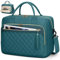 RAINSMORE Laptoptasche Damen 17,3 Zoll Laptop Aktentasche Wasserdichte Arbeitstasche Lehrertasche Business Laptop Notebook Taschen Damen Schultertasche Umhängetasche Dunkelgrün