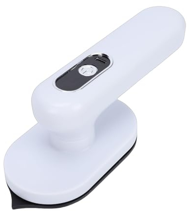 PUSOKEI Mini plancha inalámbrica para ropa, plancha seca plegable recargable con 3 ajustes de temperatura, calentamiento rápido, tiempo de uso de 40 minutos, máquina de planchar de mano para el hogar