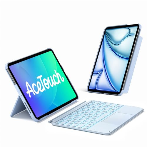 Inateck Custodia Tastiera iPad 10a/11a Gen, Magnetica Retroilluminata