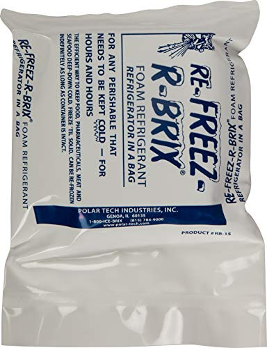 San Jamar DM114 Refreezable Ice Packs (Pack of 6)