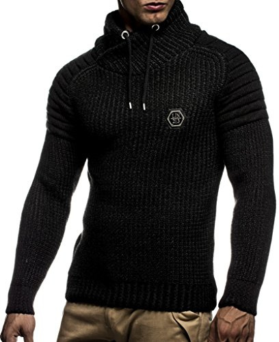 Leif Nelson Men's Pullover Knit Sweater LN-5235