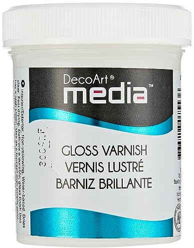 Deco 79 Media Varnish, 4-Ounce, Gloss