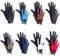 RL24 - Reithandschuhe Kinder Professional Nubuk | Handschuhe zum Reiten | Reiterhandschuhe mit Magic-Lederimitat | robust, rutschfest & atmungsaktiv | Reitzubehör in Schwarz/Rot | 12 Jahre