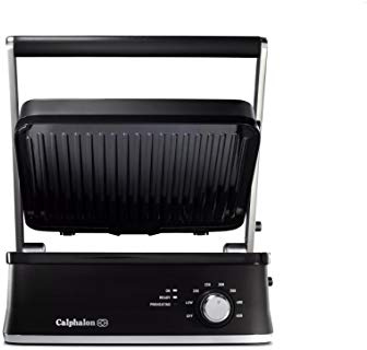 Calphalon Nonstick Ceramic Cooking Surface Precision Control Multi-Grill 1500W - Matte Black
