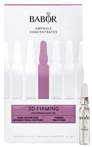BABOR 3D Firming, Anti-Aging Serum Ampullen für das Gesicht, Mit Hyaluronsäure für mehr Festigkeit, Vegane Formel, Ampoule Concentrates, 7 x 2 ml Auffrischende