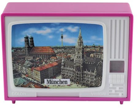 Freak Scene Gucki - klick-Fernseher - Münchener Sehenswürdigkeiten - München - pink