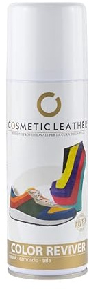 Cosmic Leather Spray Reavivador Zapatos Ante Tela y Nubuck Renueva el Color Azul Protege y Reaviva Secado Rápido Resultado Duradero 200 ml