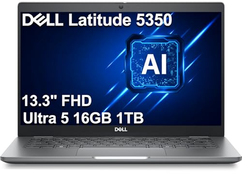 Dell Laptop, 13.3 FHD Touchscreen, 2-in-1, Intel Core i5-1335U (> i7-1255U), 16GB DDR5 RAM, 512GB SSD, 1080p IR Webcam, Long Battery Life, Latitude Series (Prev Gen Dell Pro), Windows 11 Pro