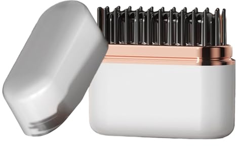 Mini plattång, lång batteritid - mini trådlös plattång borste - för resor och shuttle, för kvinnor, damer, flickor, vän och
