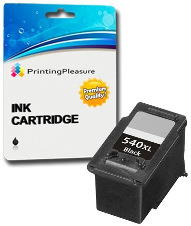 Tintenpatrone kompatibel zu Canon PG-540XL für Pixma MG2150 MG2250 MG3150 MG3250 MG3500 MG3550 MG3650 MG4150 MG4250 MX375 MX395 MX435 MX455 MX475 MX515 MX525 MX535 - Schwarz, hohe Kapazität