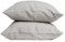 My Linen Home Kissenbezug 50x70 Leinen 2er Set | Hochwertiger Kopfkissenbezug in Natur | 100% Stonewashed Leinen Bettwäsche | Made in EU | Antiallergisch & Hautverträglich
